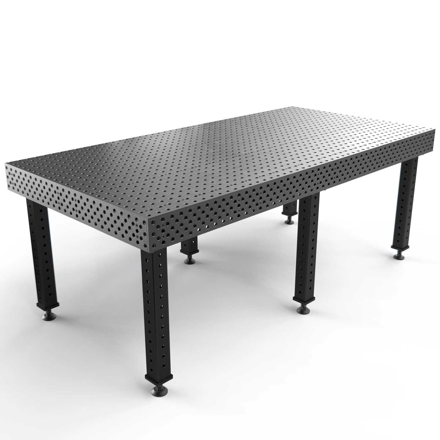 Alpha 5/8 Welding Tables w/ Six Legs, 96