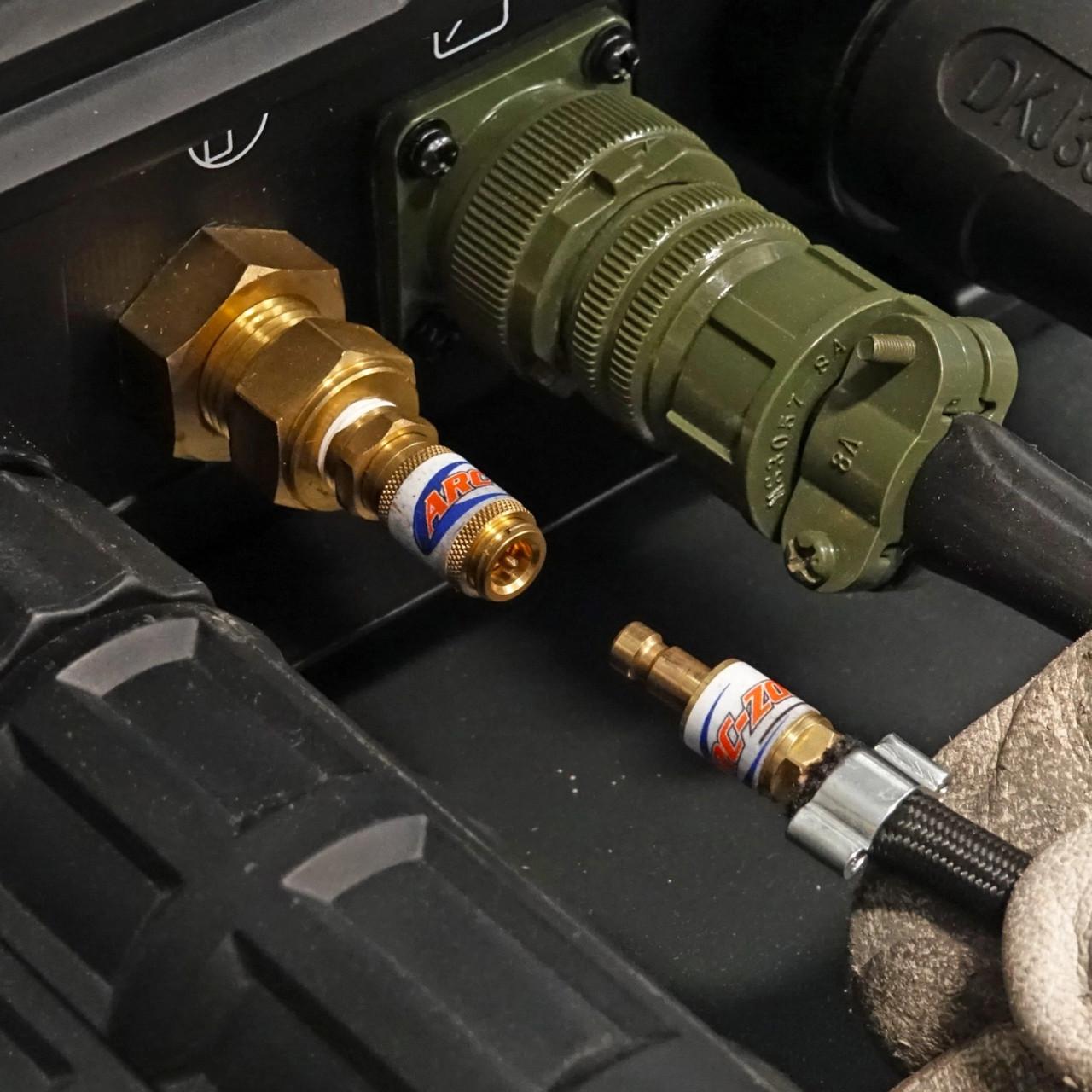 Quick-Release TIG Torch Gas Hose Kit