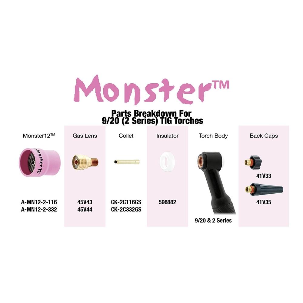 Monster #12 Kit: 9/20/2-Series Torches | Arc-Zone.com