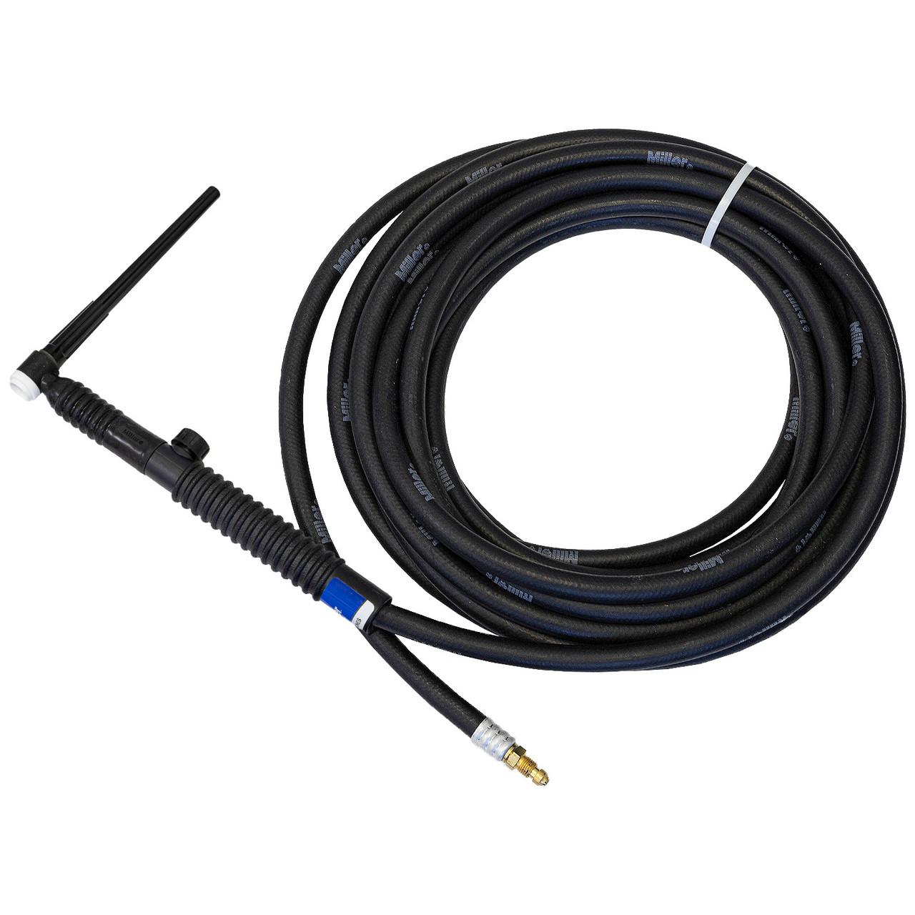 WP-9FV Flex Head w/ Valve Air-Cooled, 125Amp Rubber Cable - Arc