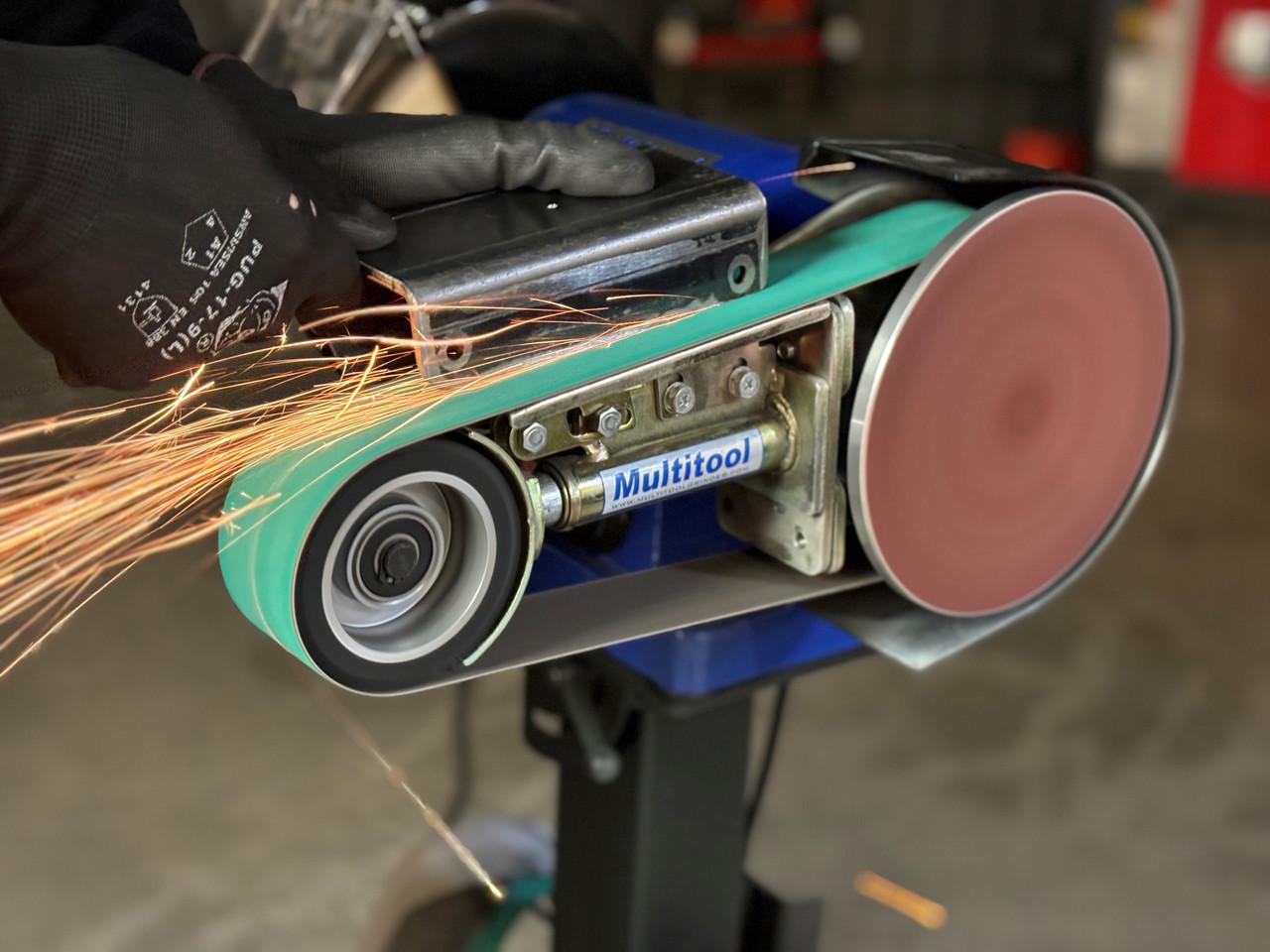 Multitool Combination Grinder, 2x36 Belt Assembly | Arc-Zone