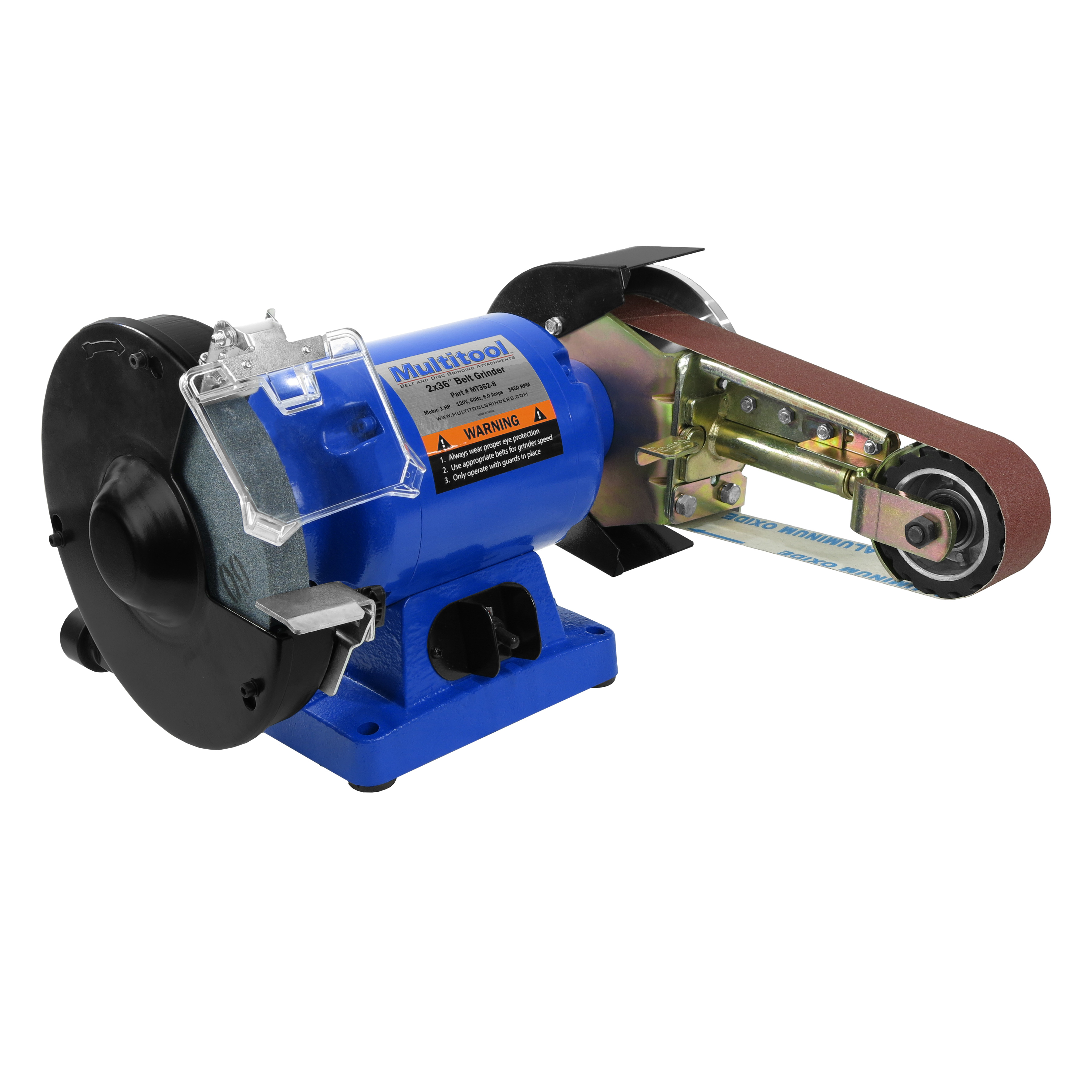 Multitool Combination Grinder, 2x36 Belt Assembly | Arc-Zone