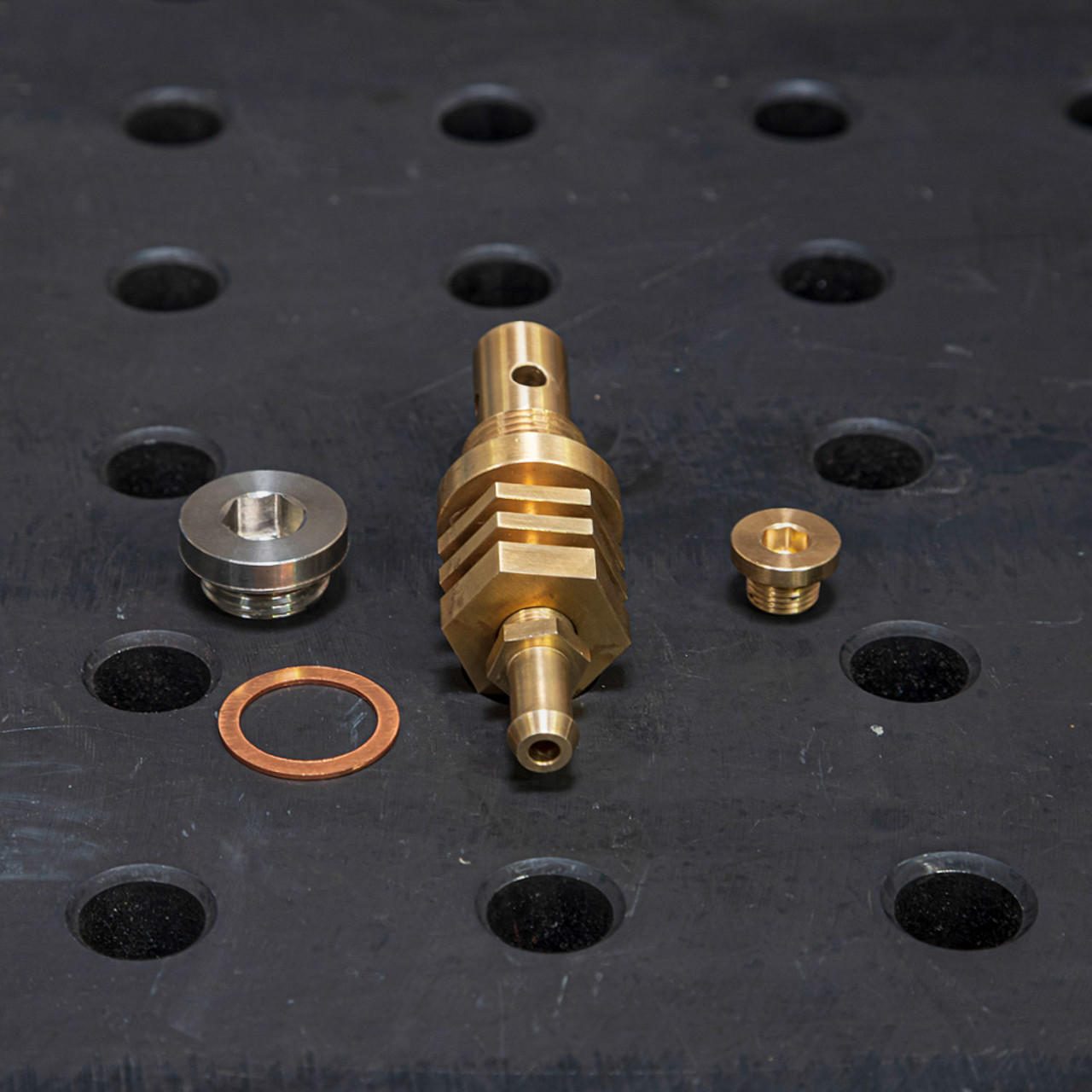 Heat Sink / Chill Block Kit for M18 O2 Bung Welds - Arc-Zone.com, Inc