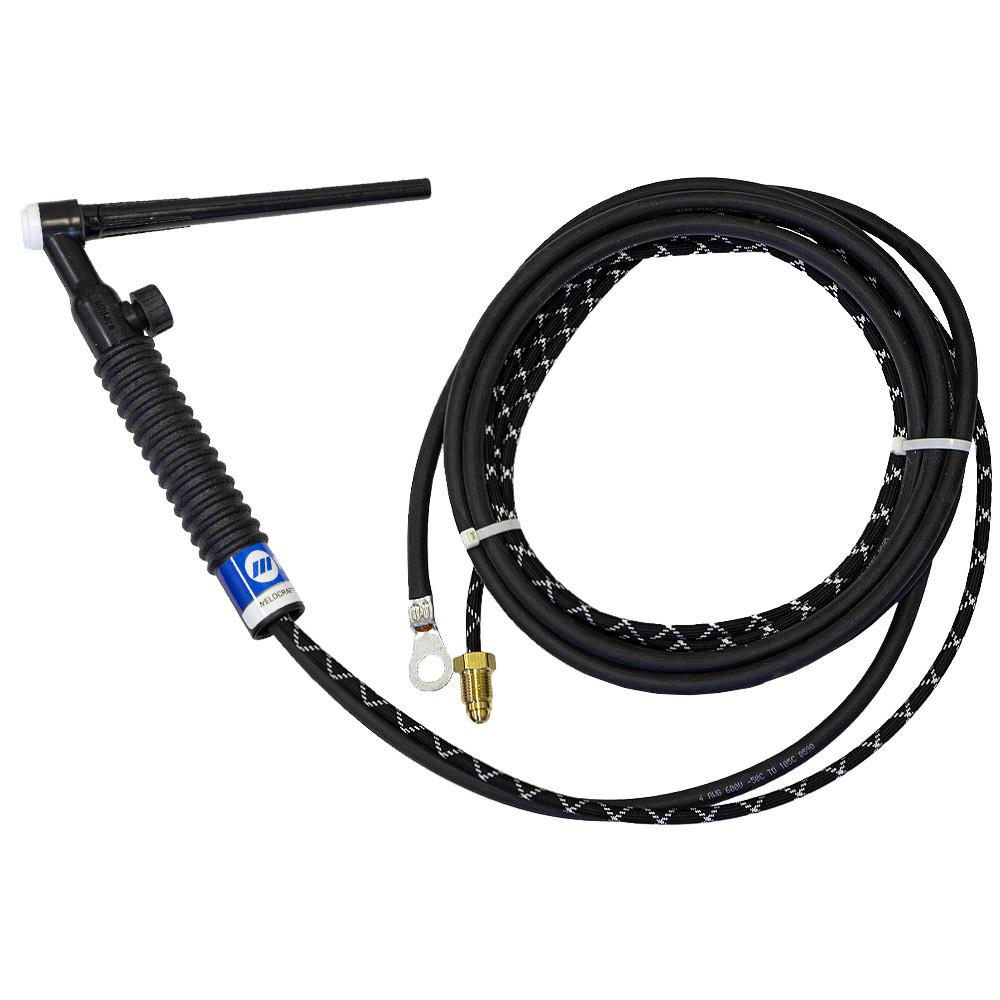 WP-9V Rigid Head w/ Valve Air-Cooled, 125Amp 2-Piece Cable - Arc