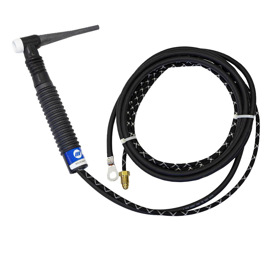 WP-26F Flex Head Air-Cooled, 200Amp w/ 2-Piece Cable - Arc-Zone