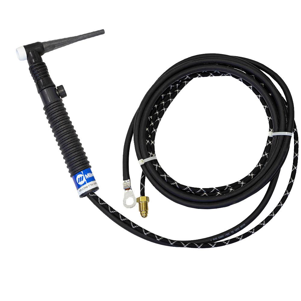 WP-26FV Flex Head w/ Valve Air-Cooled, 200Amp 2-Piece Cable - Arc