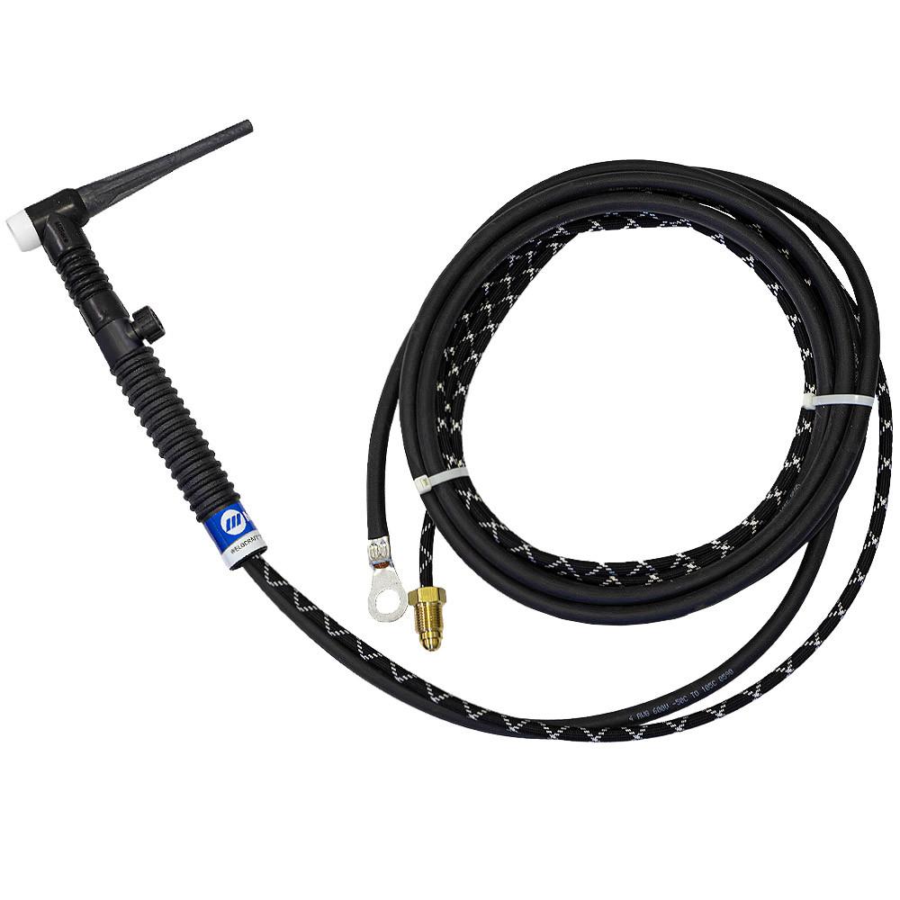 WP-17FV Flex Head w/ Valve Air-Cooled, 150Amp 2-Piece Cable - Arc