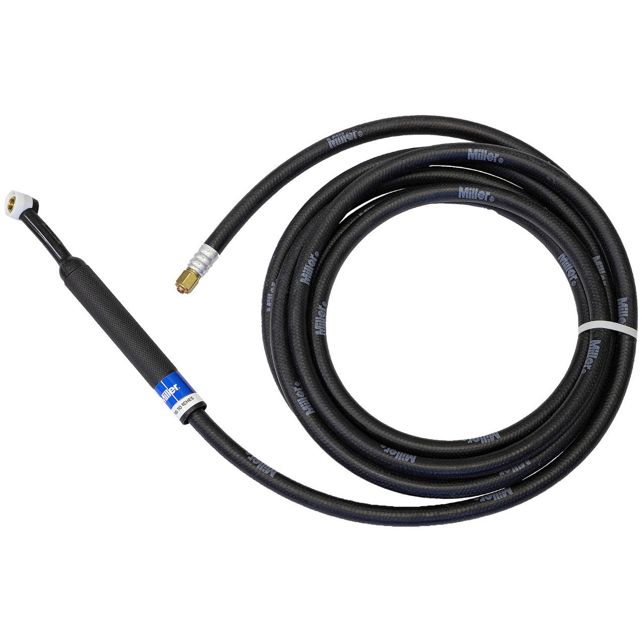 WP-24 Low Profile Rigid-Head Air-Cooled 80Amp w/ Rubber Cable