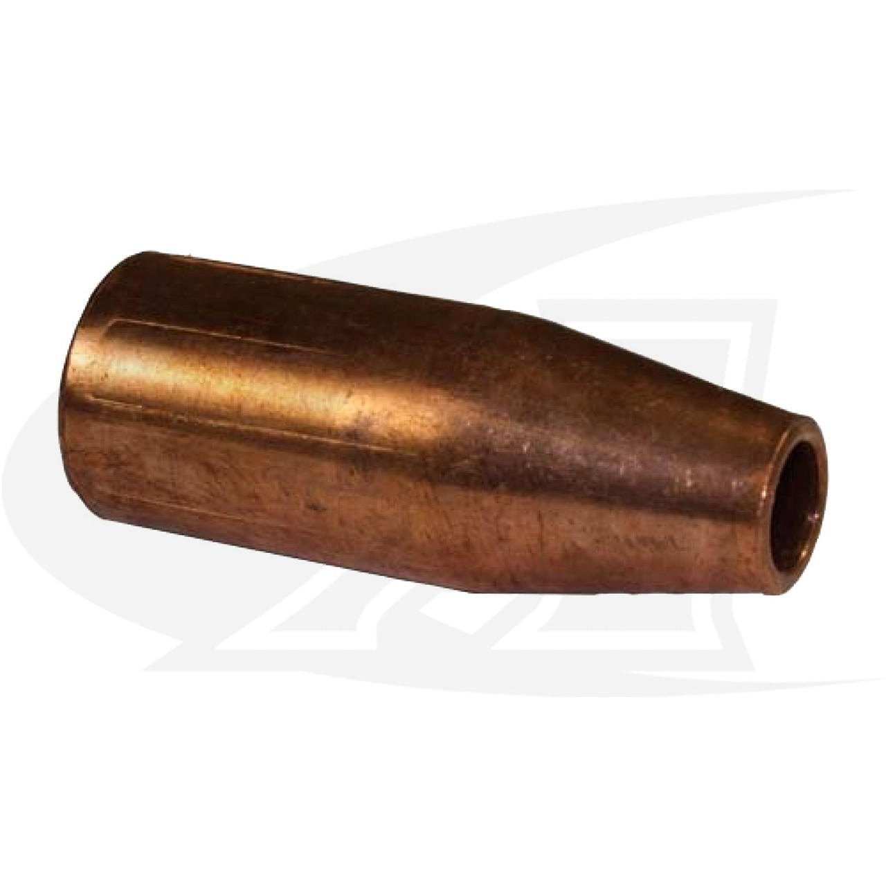 Flush Tip MIG Nozzle - Thread On TWECO Style, Self-Insulated - Arc