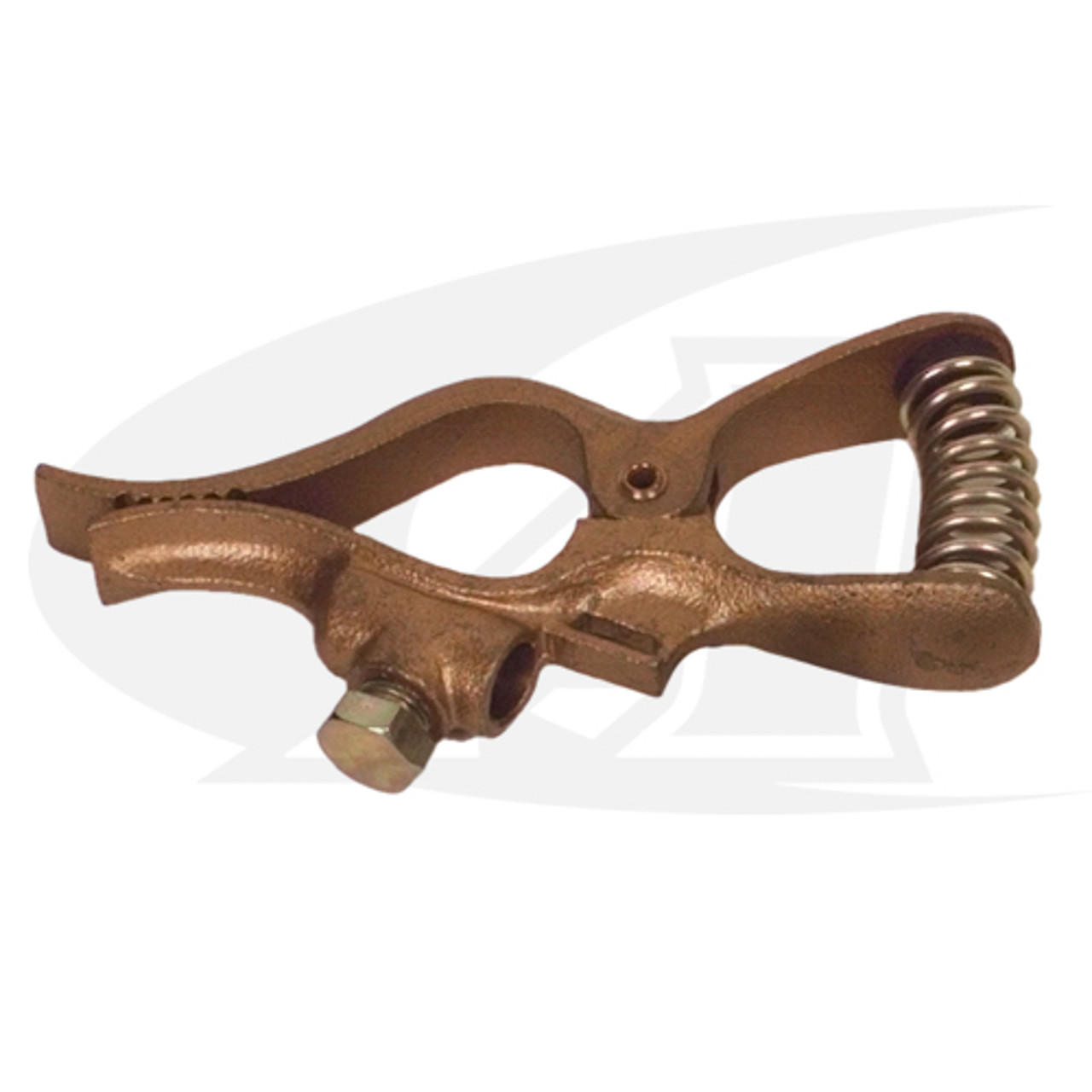 Croc-Jaw Style Copper Ground Clamp | Arc-Zone
