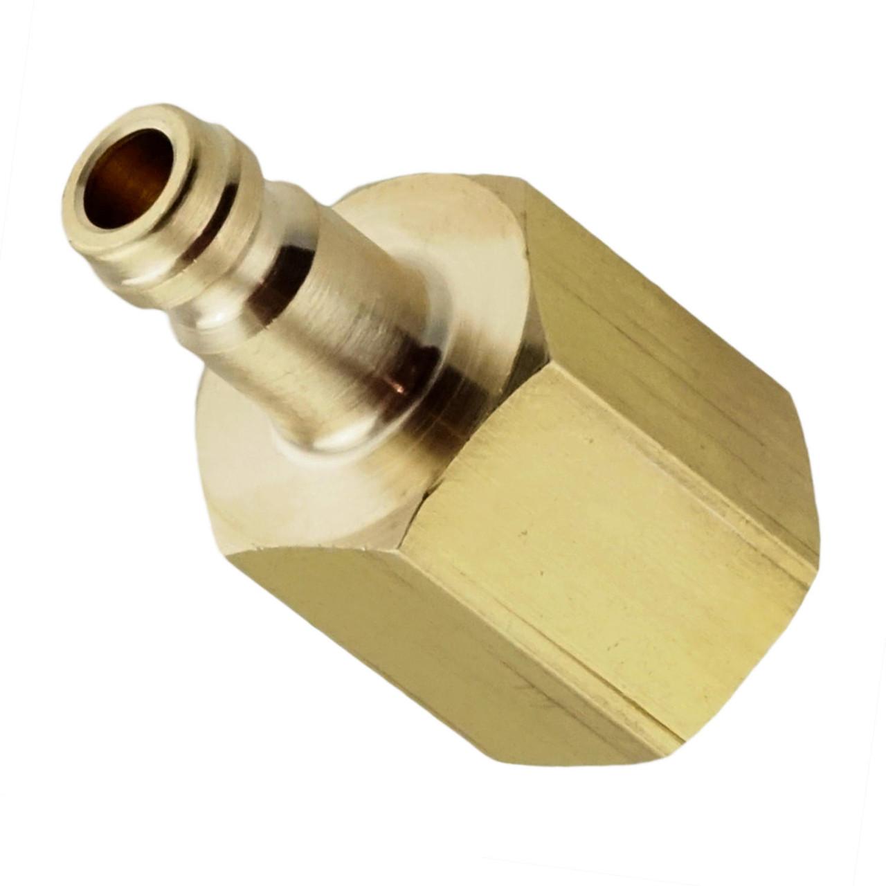 VTG × TTGD / QUICKHOOK-POINT Quick-Release TIG Gas Hose Converter, Large Plug | Arc-Zone