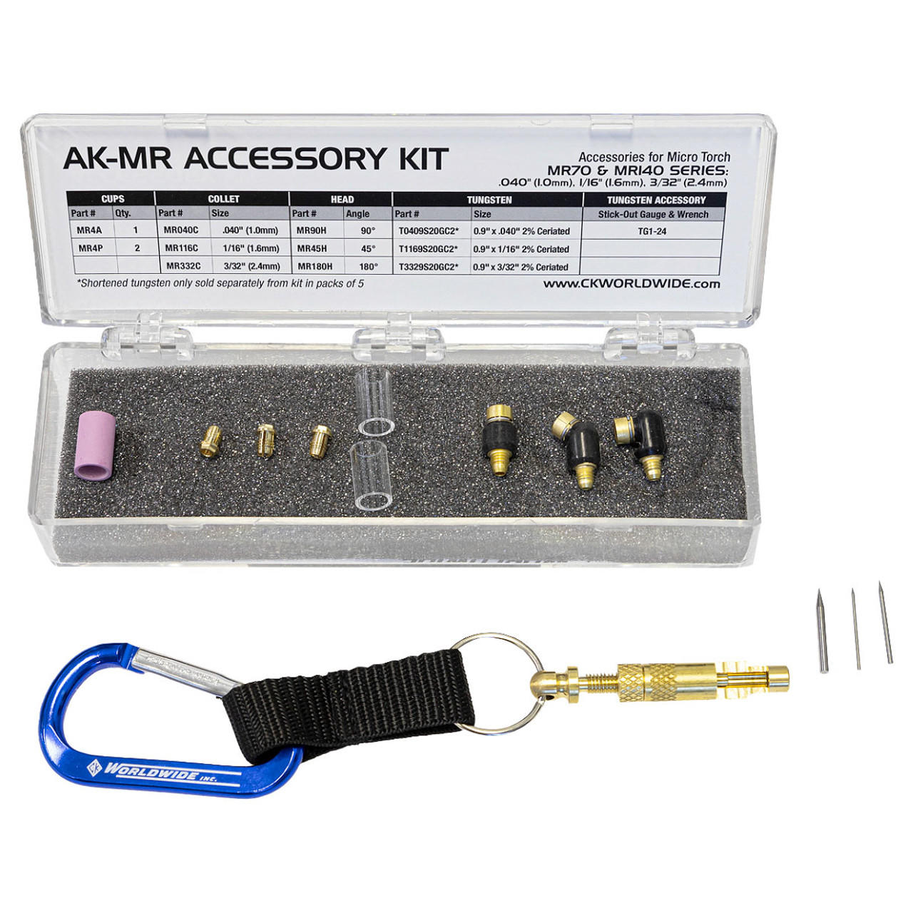 Micro TIG Torch Package, Air-Cooled 70Amp