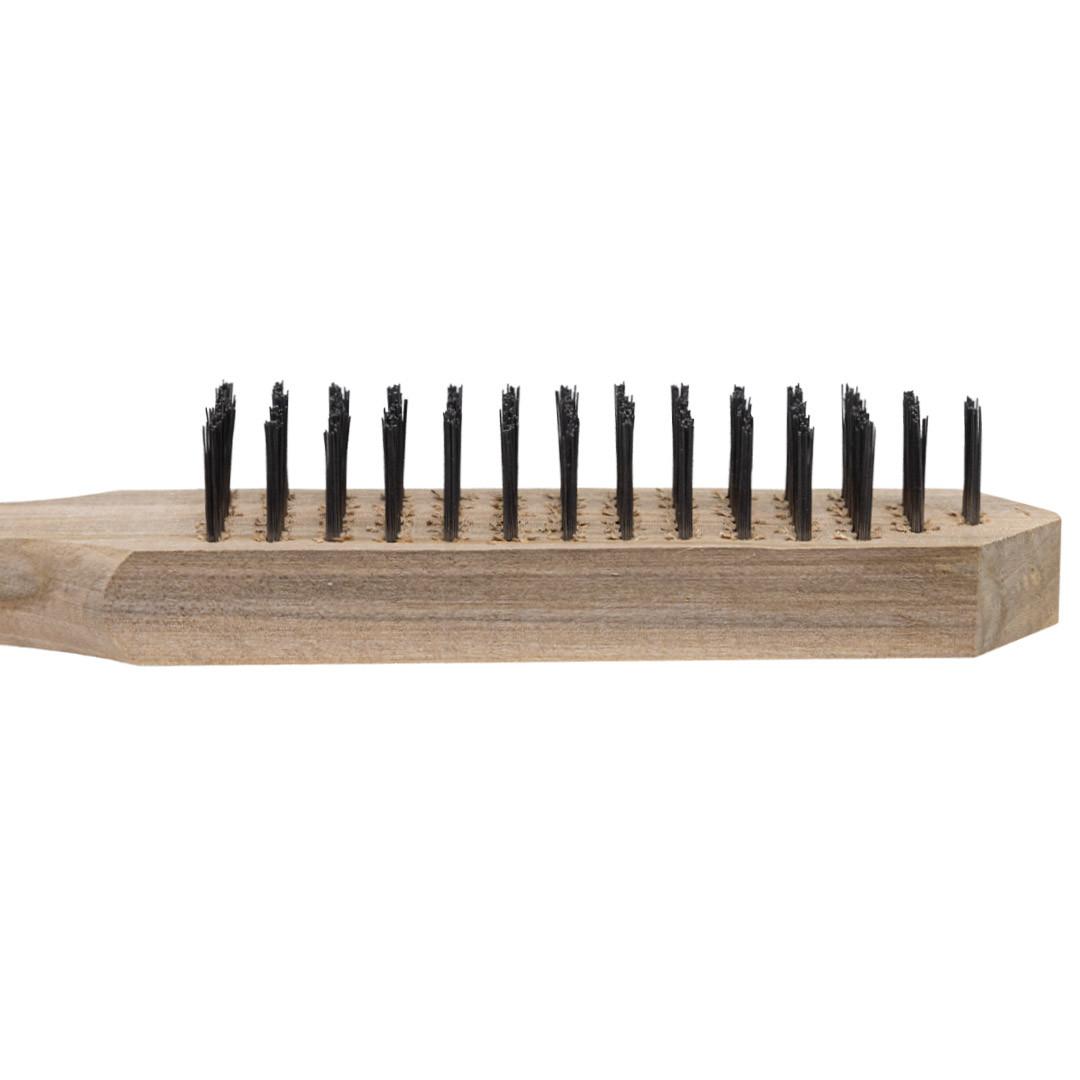 High Quality Steel Wire Brush with Wood Handle