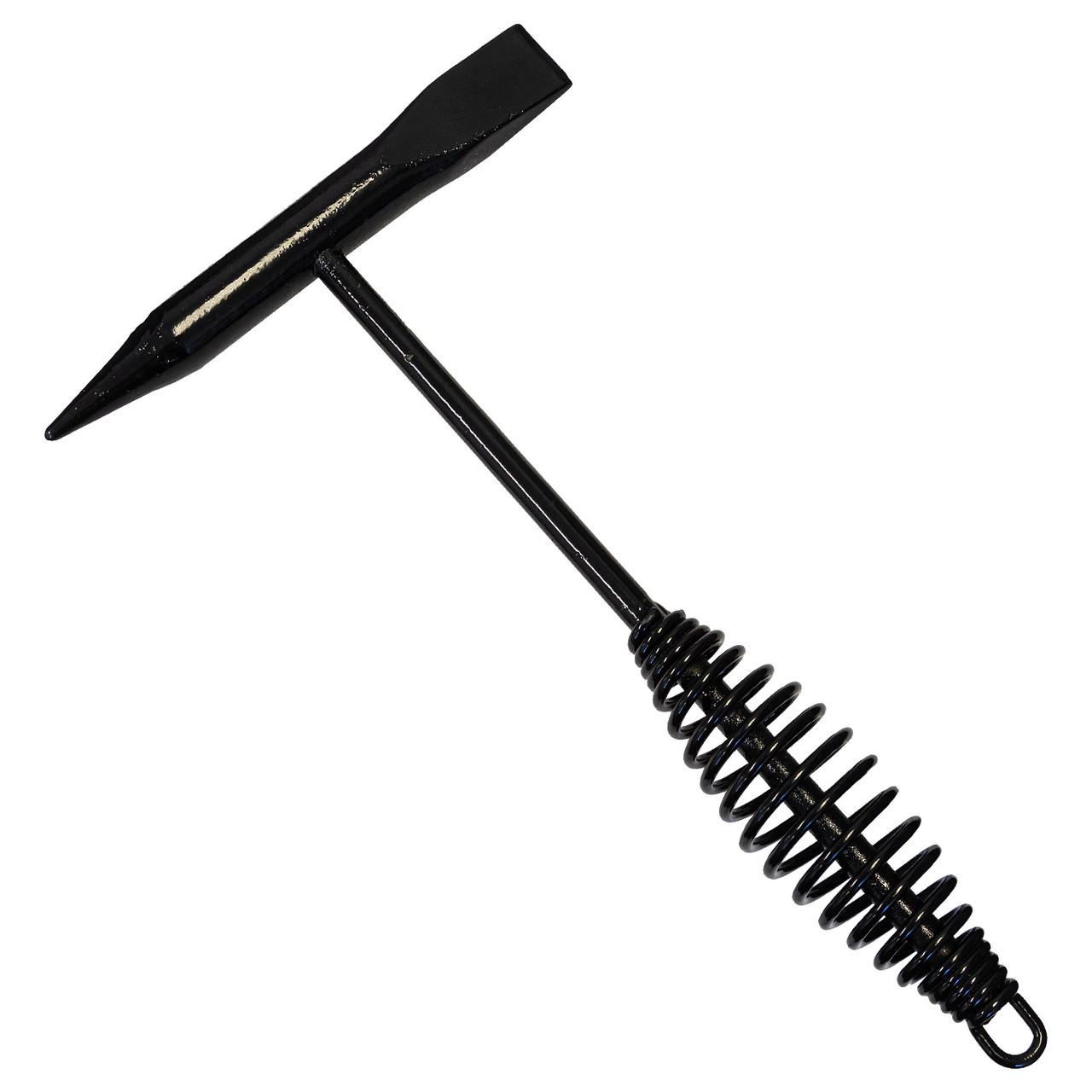 Dual-Head Chipping Hammer with CoolHand Spring Steel Handle