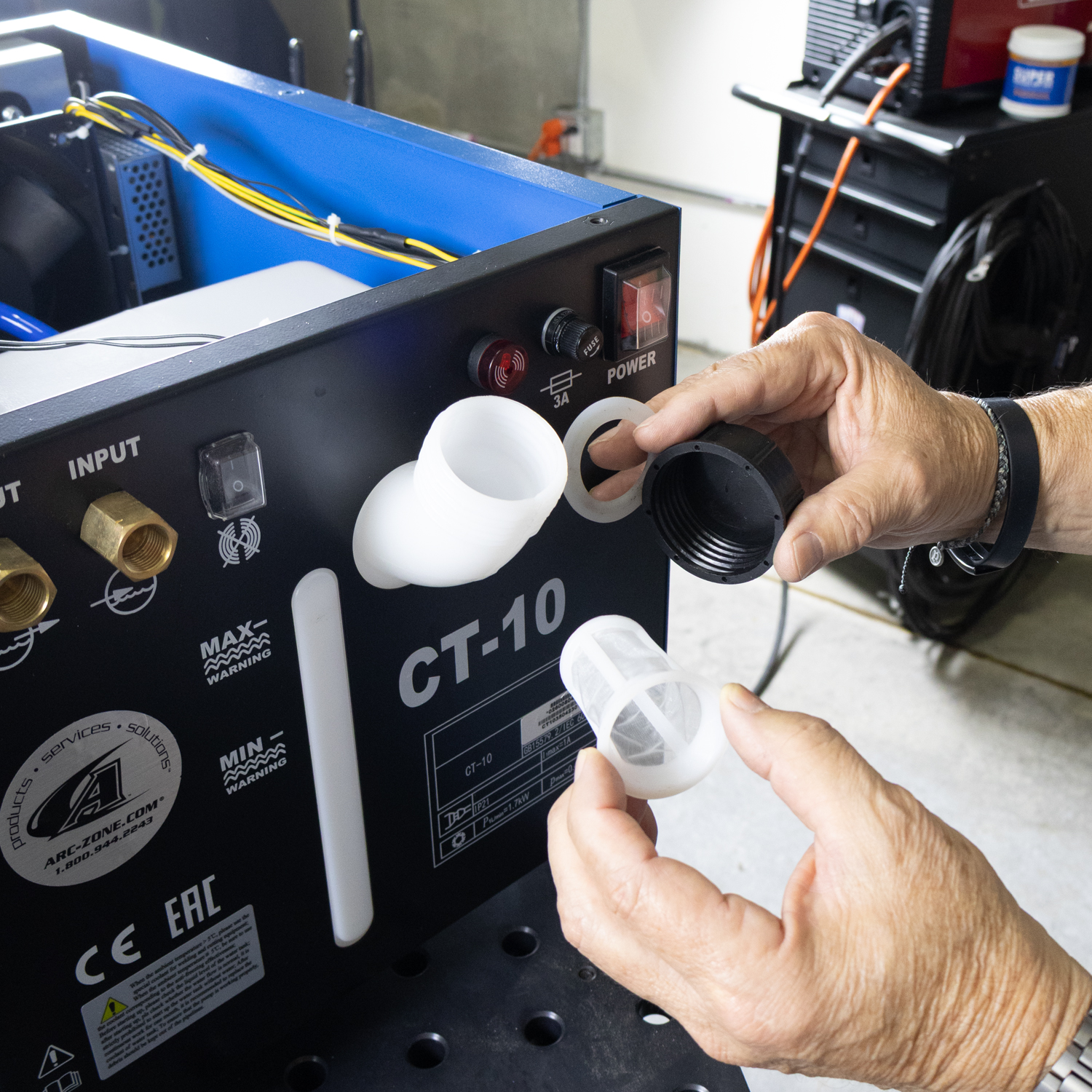 Arc-Zone Pro™ CT-10 Water Cooling System for TIG & MIG Machines