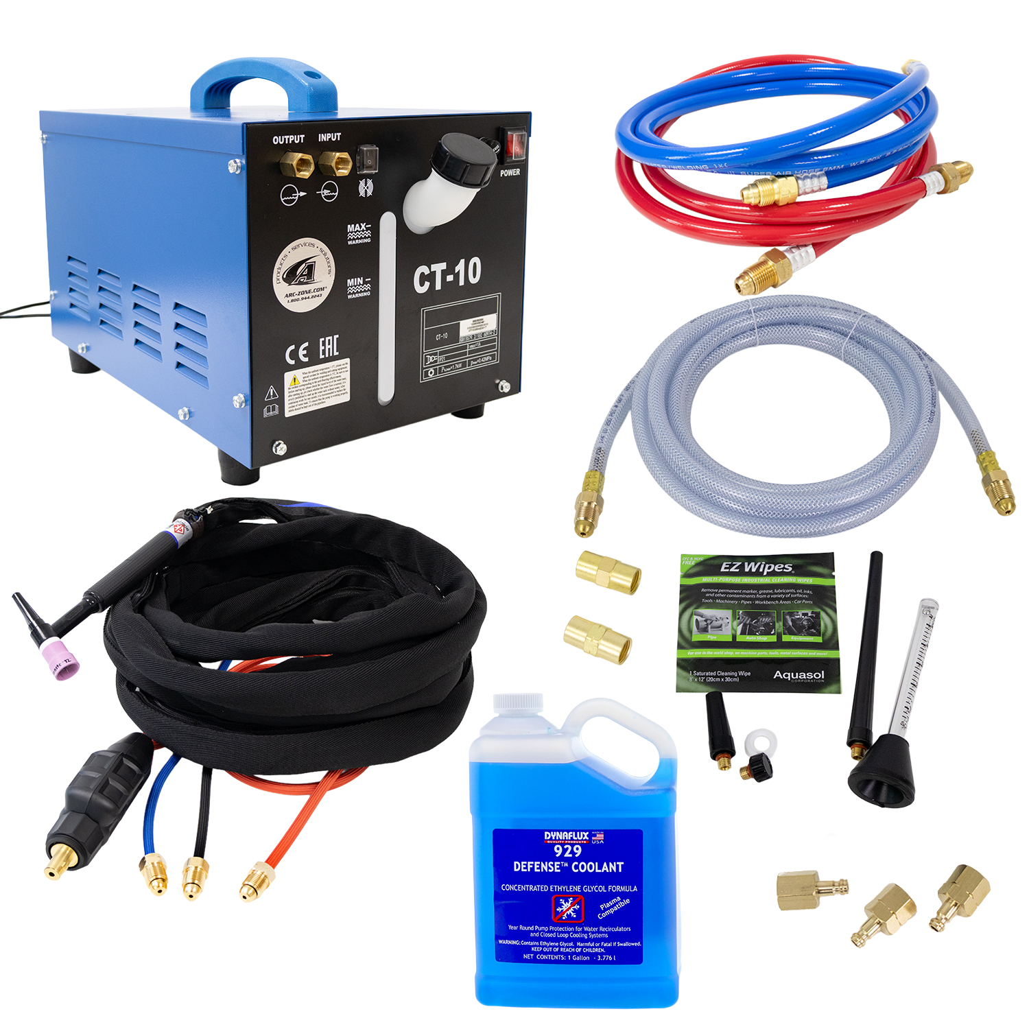 Complete Air-to-Water-Cooled TIG Machine Upgrade Kit!