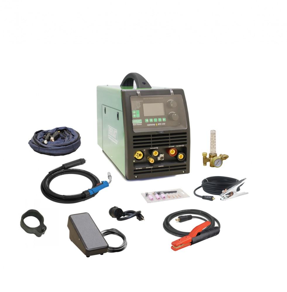 Lightning MTS 225 - Heavy-Duty MIG/TIG/Stick Welder