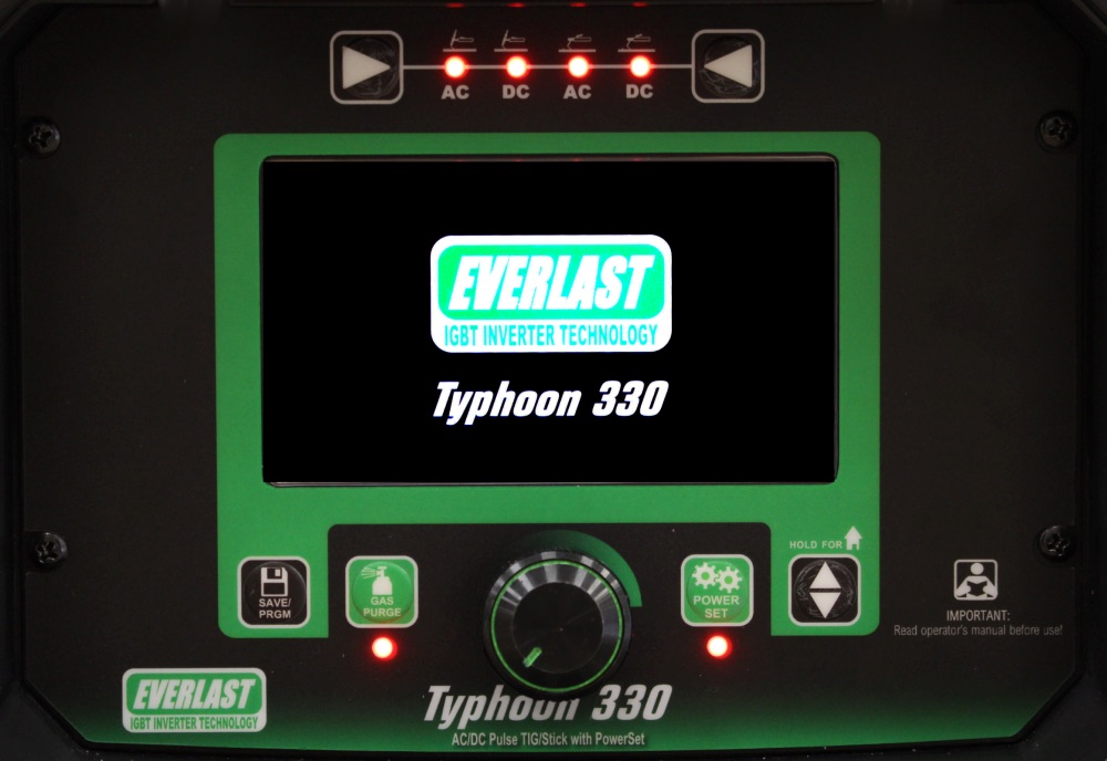Typhoon 330 - Powerful, Precise AC/DC TIG, DC Stick Welder