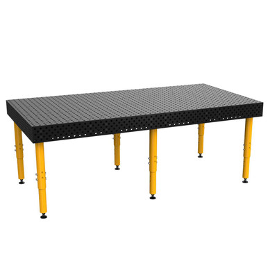 StrongHand Tools Alpha 5/8 Welding Tables w/ Six Legs, 96" x 48"