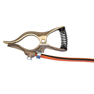 Arc-Zone Pro 300 Amp Croc Jaw Shorty Ground Cable Kit