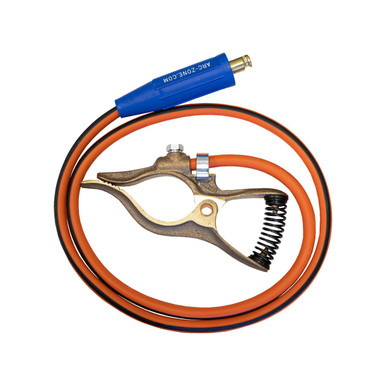 Arc-Zone Pro 300 Amp Croc Jaw Shorty Ground Cable Kit