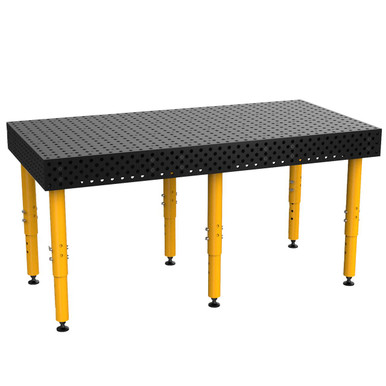 StrongHand Tools Alpha 5/8 Welding Tables w/ Six Legs, 72" x 36"