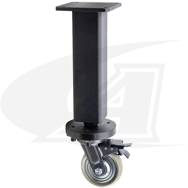 StrongHand Tools Alpha 28™ Table Leg w/ Caster & Brake: 650