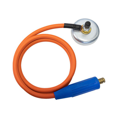 Round Magnetic Ground Cable - 5' Shorty Whip to LC-40 Male - Arc