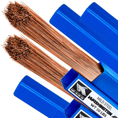 Washington Alloy ER70S6 - Mild Steel TIG Welding Rod - 10lb. Pack