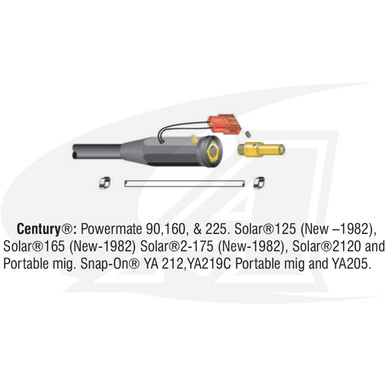Profax 160 Amp Compact MIG Gun