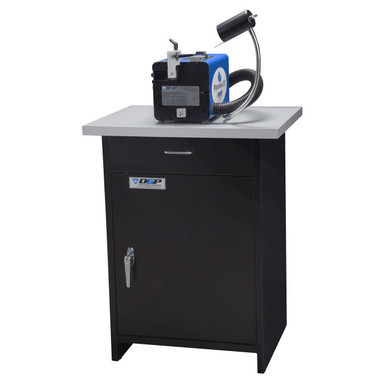 Diamond Ground Piranha III-A, HD Tungsten Grinder w/ Dust Collection Cabinet  (Optional Upgrade)