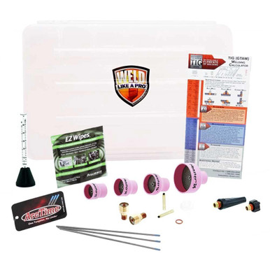 2-Series TIG Torch Cup & Accessory Kit - Complete Welding Set