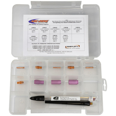 TIG Starter Kit™: 20, W-250, W-280, W-310 & W-375 Torches