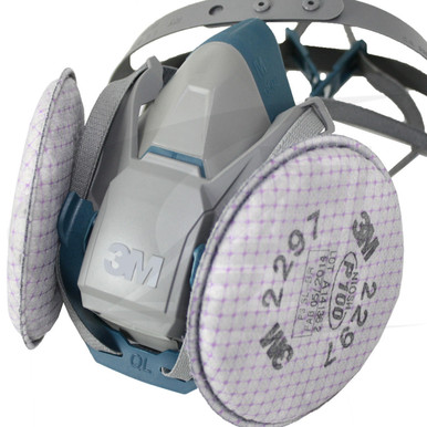 3M™ Rugged Comfort Half Facepiece 6500 QL Series