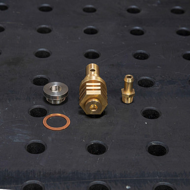 TIG Aesthetics Ultimate Purge / Heat Sink Block Kit for M18 O2 Bung Welds