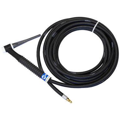 WP-17 Rigid Head Air-Cooled, 150Amp Rubber Cable - Arc-Zone.com, Inc
