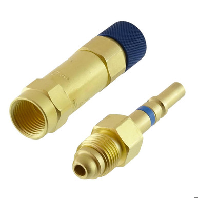 Western Enterprises Job Site Gas Quick-Release, Male Plug to Female
