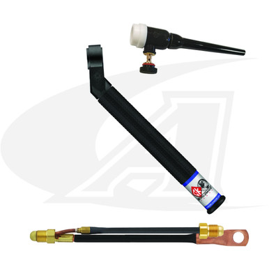 Ck Worldwide Flex Loc Variable Angle Head Air Cooled 150amp 2 Piece Cable  18449