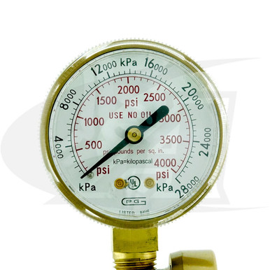 Genstar Technologies Dual Argon/Co2 Flowmeter Regulator w/Gas Hose