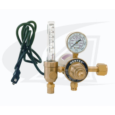 Genstar Technologies Premium  Co2 Heater Flowmeter Regulator - 115V U.S.