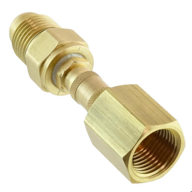 Miller/Weldcraft Quick-Release Single Shut-Off TIG Gas Coupler Kit (Small Pin)
