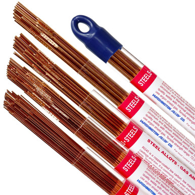 Washington Alloy ER70S2 - Mild Steel TIG Welding Rod - 1lb. Pack