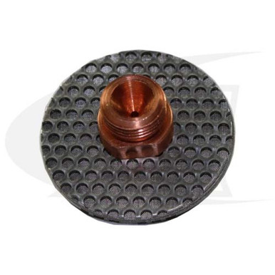 Ck Worldwide Large Diameter Gas Saver Tungsten Adapter W Gas Lens  70073