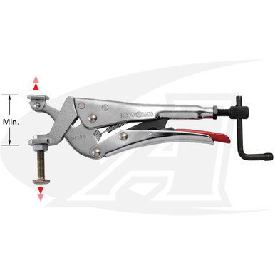 StrongHand Tools Expand-O Pliers - Reverse-Action Clamping Pliers
