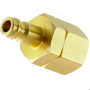 CK Worldwide Quick-Release Single Shut-Off TIG Water Hose Plug (Large Pin)