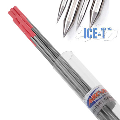 Amplify Electrodes ICE-T™ 2% Thoriated, Cryo Treated - Pink Tip™