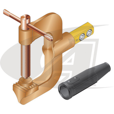 Lenco Heavy Duty MIG Welding C-Clamp Ground Clamp