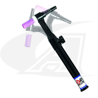 Flex Head 3 Series Air-Cooled 150Amp TIG Torch with Valve and Handle