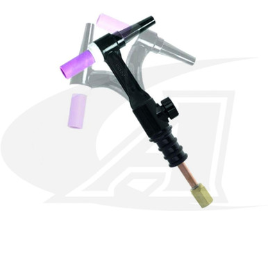 Flex Head 3 Series Air-Cooled 150Amp TIG Torch with Valve and Handle