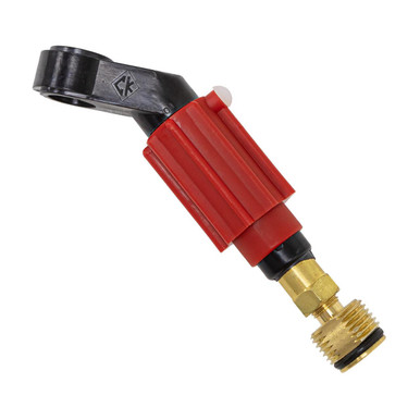 Flex-Loc™ Variable Angle Head 150Amp TIG Torch with Valve, Handle